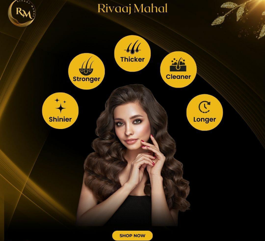 Rivaaj Mahal Herbal Hair Growth Oil — Patlay Balon Ke Liye Qudrati Herbal Formula | 100% Natural
