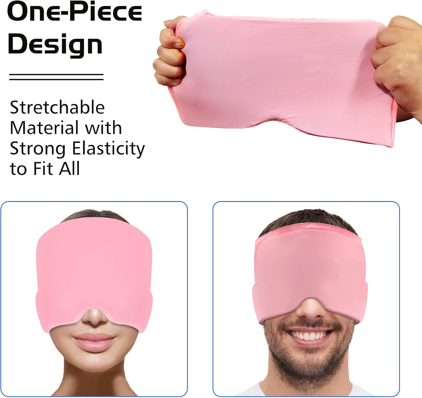 Migraine relief ice gel cap product banner — KLIXORA
