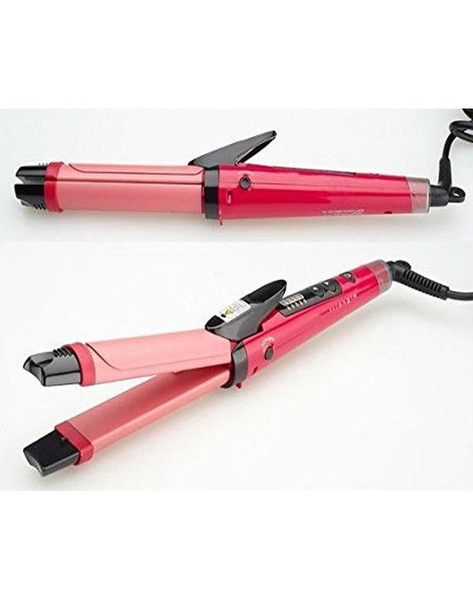 Nova NH-2009 hair straightener curler ceramic — product details
