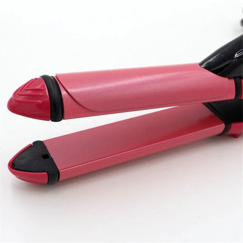 Nova NH-2009 hair straightener curler ceramic — product details
