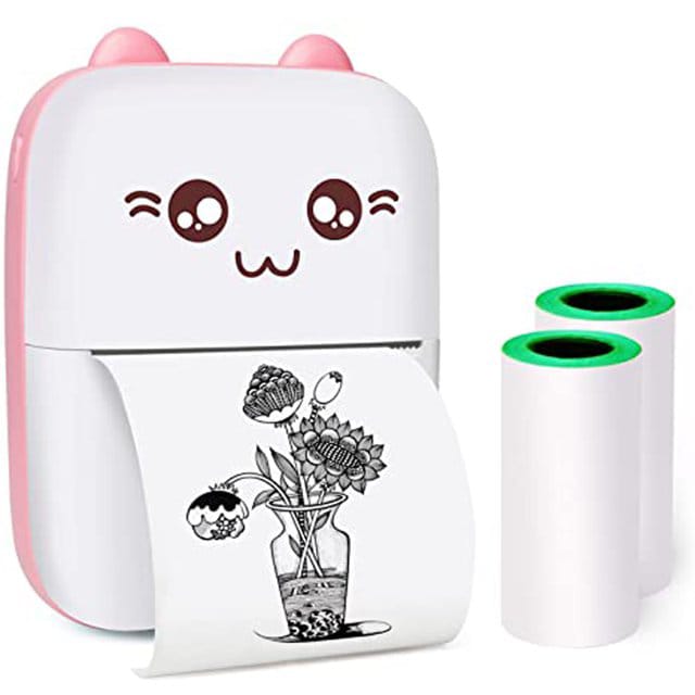 Mini Bluetooth thermal printer inkless wireless — product details
